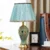 American Luxury Gold Painting Vase Ceramic Table Lamp For Bedroom Living Room