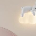 Hartley | White Resin Wall Light for Living Room