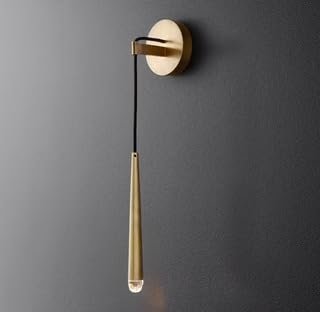 Verena Lux | Gold + Black Wall Light for Living Room