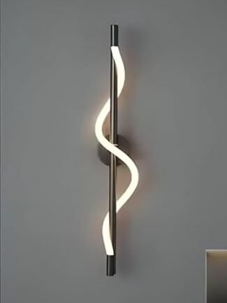 Onyx Mist | Black Wall Light for Living Room