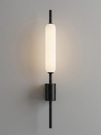 Lumen Mist | Black Wall Light for Living Room