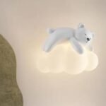 Ione | White Wall Light for Living Room