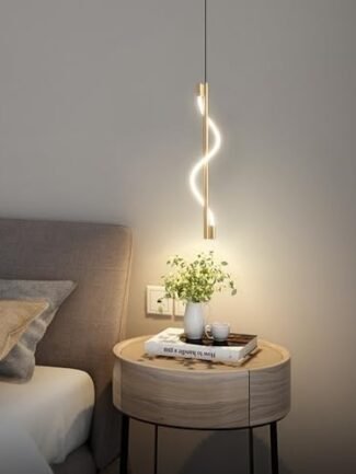 Velin | Gold Pendant Light for Living Room