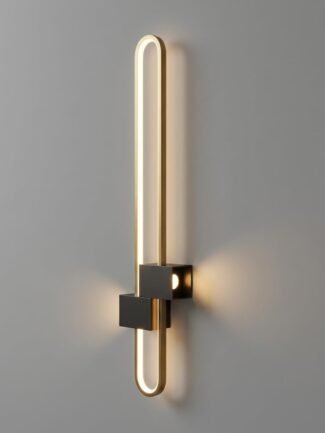 Caelum Noir | Black Wall Light for Living Room