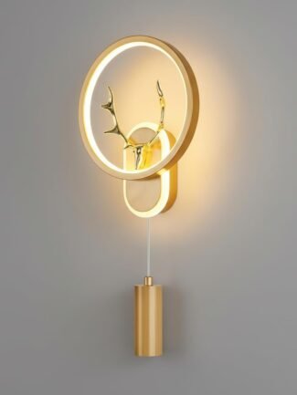 Astra Luna | Gold Pendant Light for Living Room