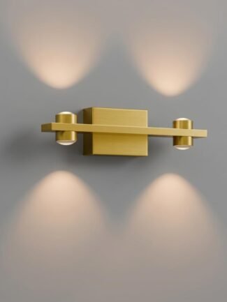 Halcyon Luna | Gold Wall Light for Living Room