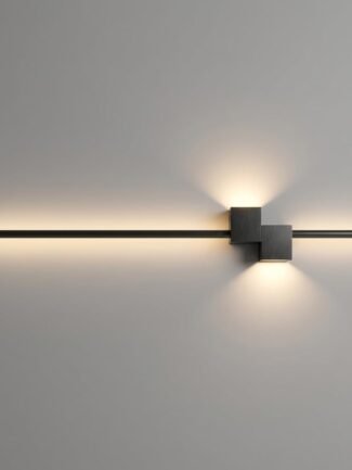 Astra Sol | Black Wall Light for Living Room