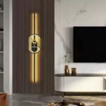 Orion Gilt | Black Wall Light for Living Room