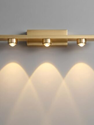 Halcyon Lux | Gold Wall Light for Living Room