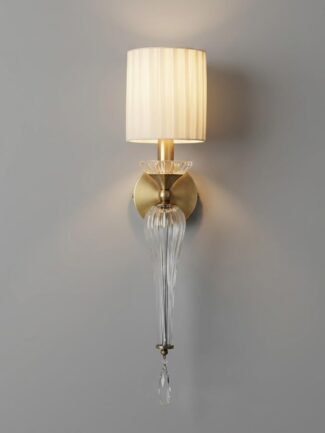 Mirae Onyx | Gold Wall Light for Living Room