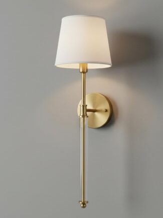 Solene Noir | Gold Wall Light for Living Room
