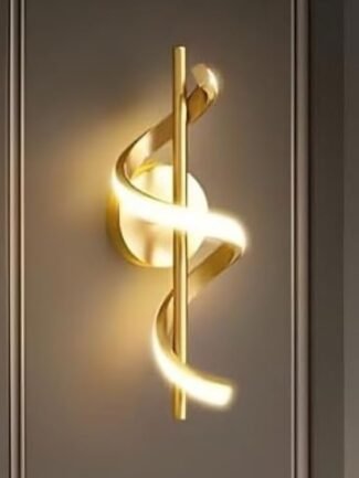 Cassia Mist | Gold Wall Light for Bedroom
