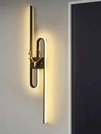 Caelum Mist | Black Wall Light for Living Room