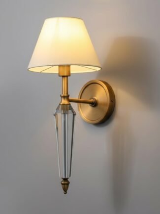 Mirae Gilt | Gold Wall Light for Living Room
