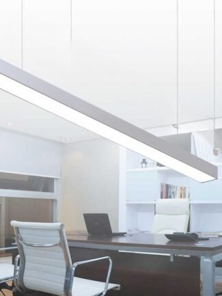 Halcyon Gilt | Black Profile Light for Living Room