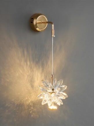Ravel Ember | Gold Wall Light for Living Room