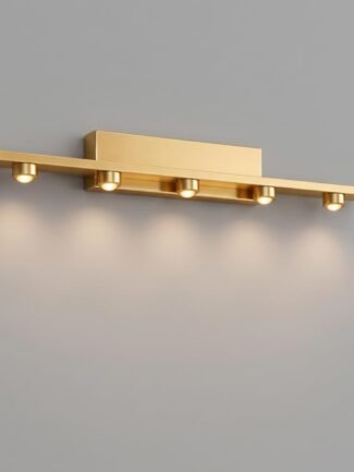 Ravel Onyx | Gold Wall Light for Living Room