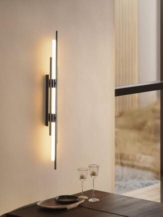 Cassia Ember | Gold And Black Wall Light for Living Room
