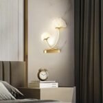 Verlaine | Gold Wall Light for Living Room