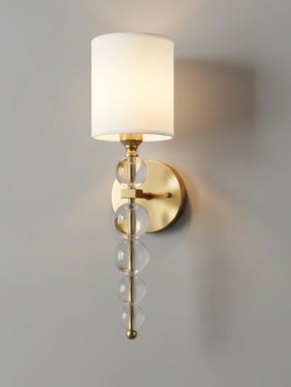 Mirae Aura | Gold Wall Light for Living Room