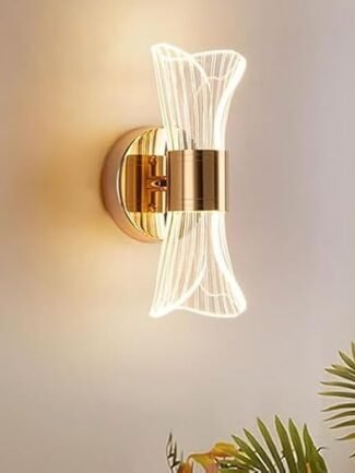 Ravel Gilt | Gold Wall Light for Living Room