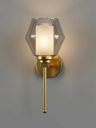 Quevin | Gold Wall Light for Living Room