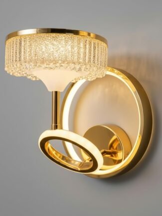 Quenvar | Gold Wall Light for Living Room