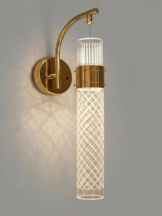 Helvin | Gold Wall Light for Living Room