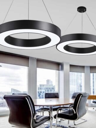 Halcyon Pearl | Black Profile Light for Living Room