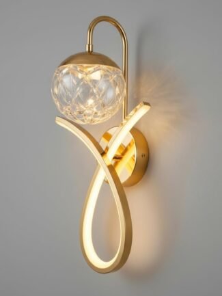 Kynareth | Gold Wall Light for Living Room