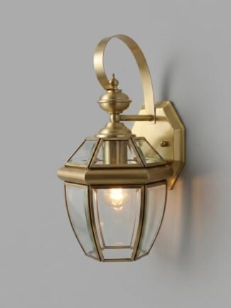 Rylvique | Gold Wall Light for Living Room