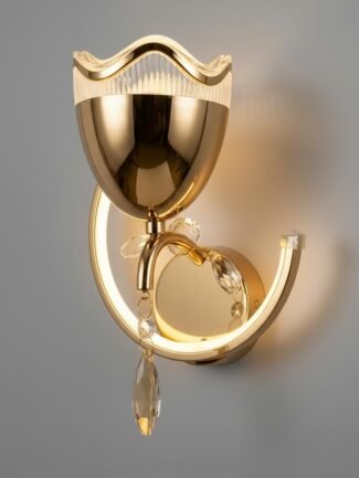 Urien | Gold Wall Light for Living Room