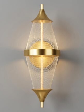Wyndale | Gold Wall Light for Living Room