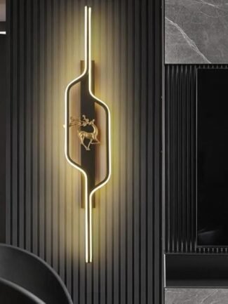 Elyra | Black Wall Light for Living Room