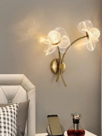 Caelum Pearl | Gold Office Light for Living Room