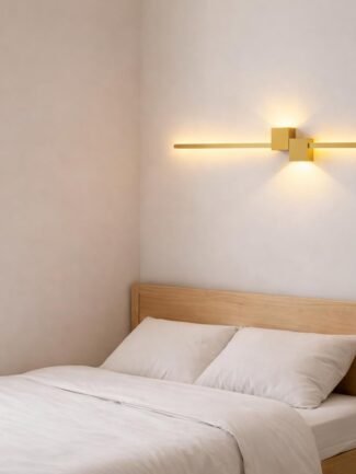 Orion Aurum | Gold Wall Light for Bedroom