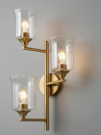 Riadne | Gold Wall Light for Living Room
