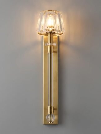 Aurelia Noir | Gold Wall Light for Living Room