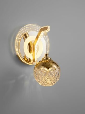Eloria Sol | Gold Wall Light for Living Room