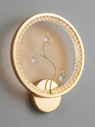 Selura Vale | Gold Wall Light for Living Room