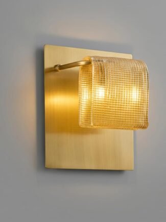 Lumen Lux | Gold Wall Light for Living Room