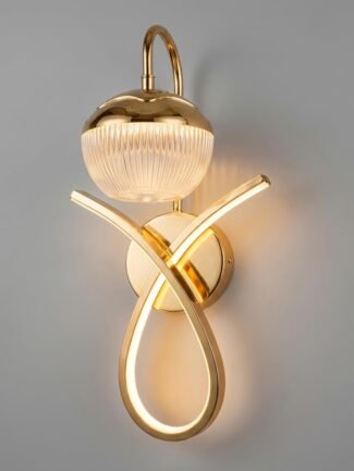 Zorvath | Gold Wall Light for Living Room