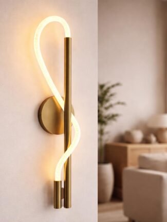 Vesper Mist | Gold_A Wall Light for Living Room