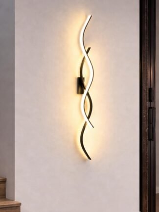 Linvya | Black Wall Light for Living Room