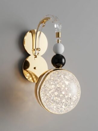 Olwenne | Gold Wall Light for Living Room