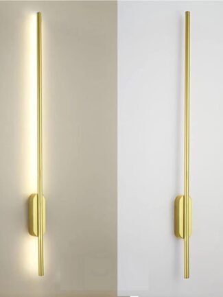 Ravel Pearl | Gold Wall Light for Living Room