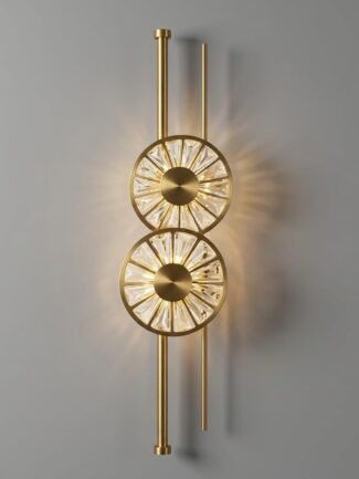 Solene Aurum | Gold Wall Light for Living Room
