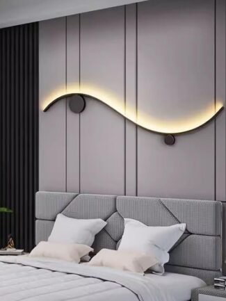 Verena Noir | Black Wall Light for Bedroom