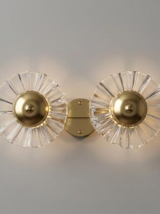 Krynelle | Gold Wall Light for Living Room