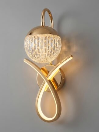 Aldreth | Gold Wall Light for Living Room